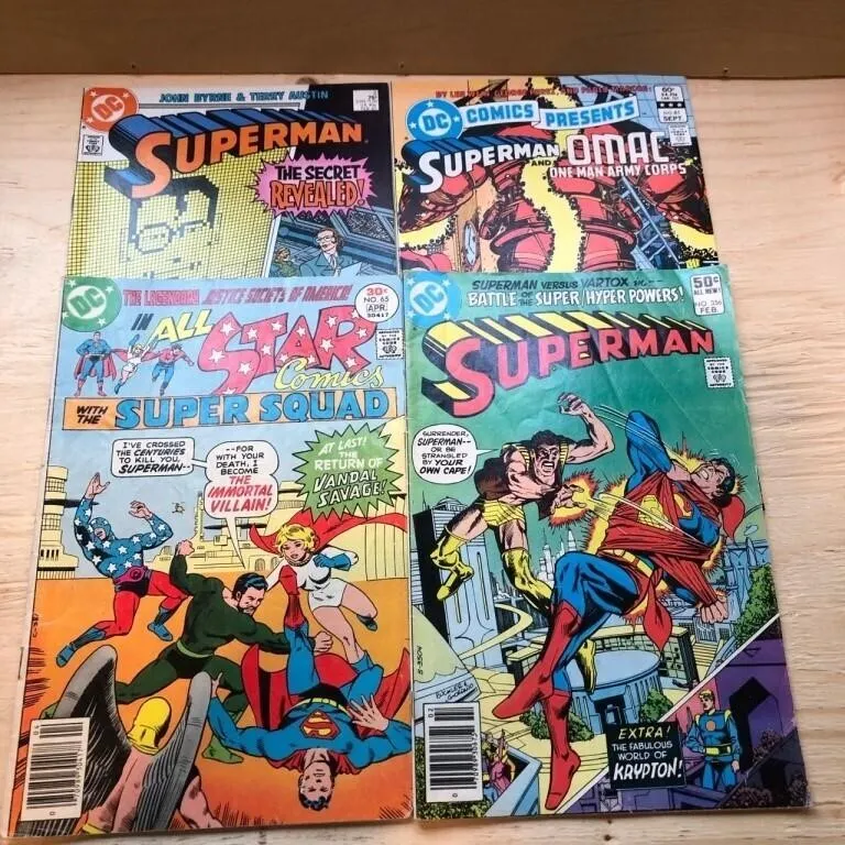 Comic Book Lot Superman etc