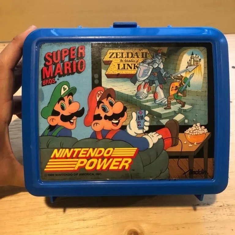 Nintendo Power Lunchbox Zelda Super Mario