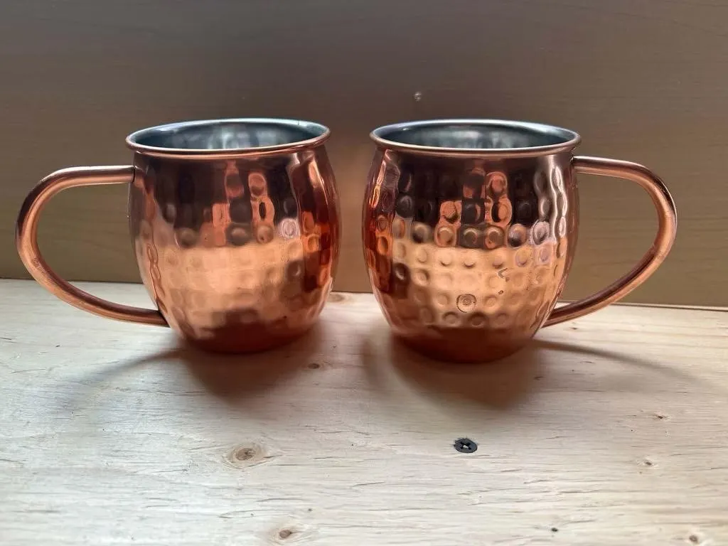 Copper mug lot