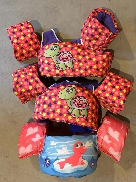 Kids Life jacket lot