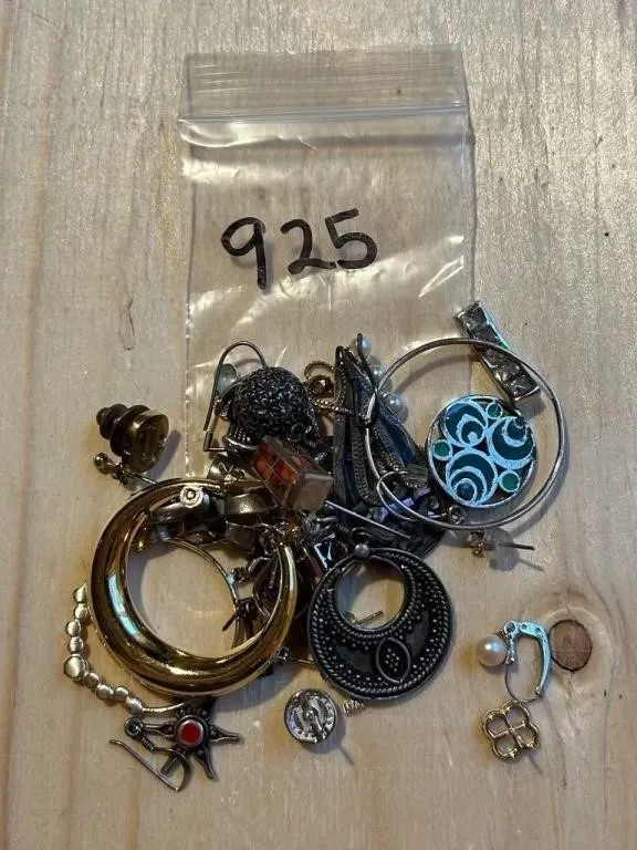 925 Silver jewellery lot