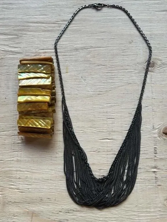 Vintage bracelet & necklace