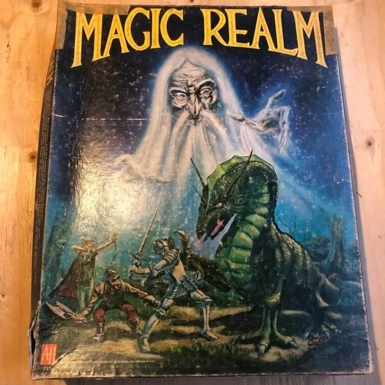 Magic Realm RPG board game