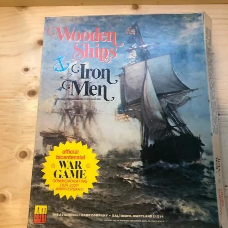 Wooden Ship Iron Men board game