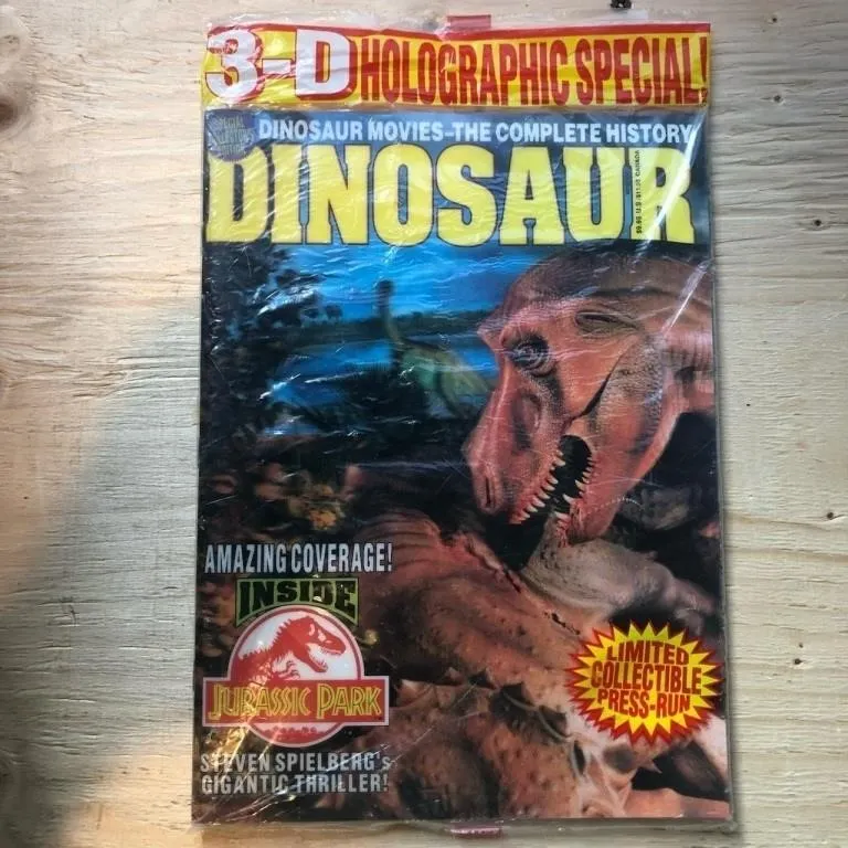 Jurassic Park Dinosaur comic book