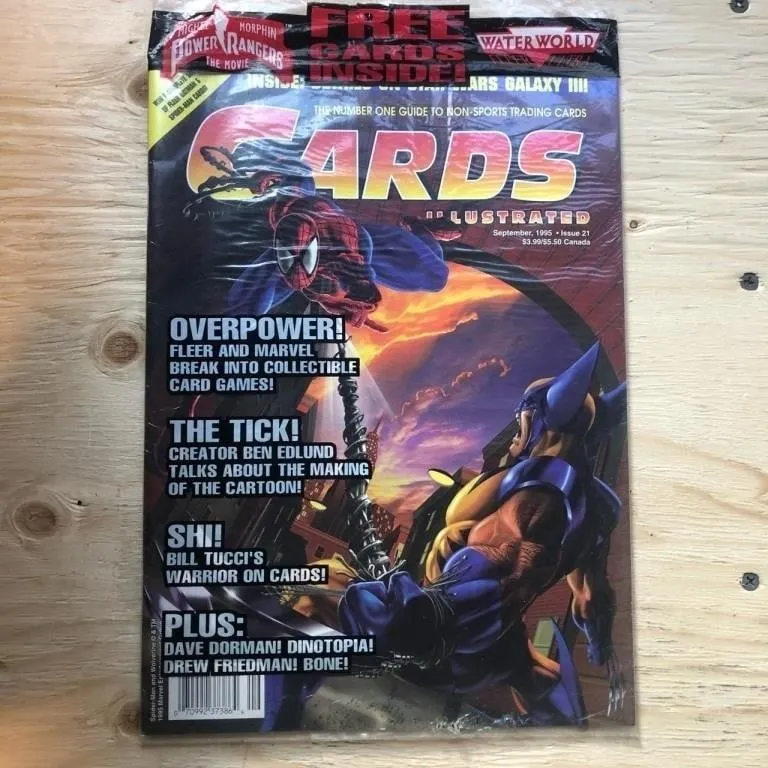 Cards Illustrated comic Book