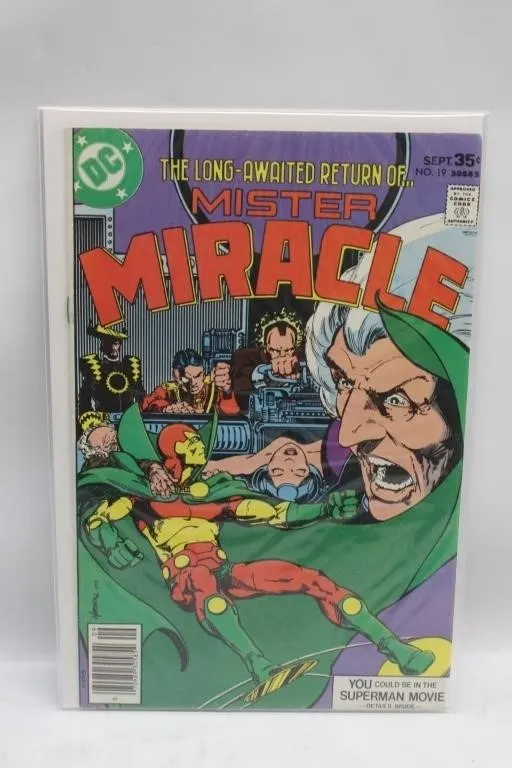 Mister Miracle #19 DC Comic Book (Sept)