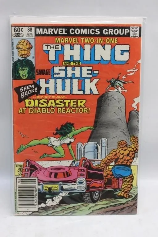 Marvel Two-in-One #88 The Thing & She-Hulk comic