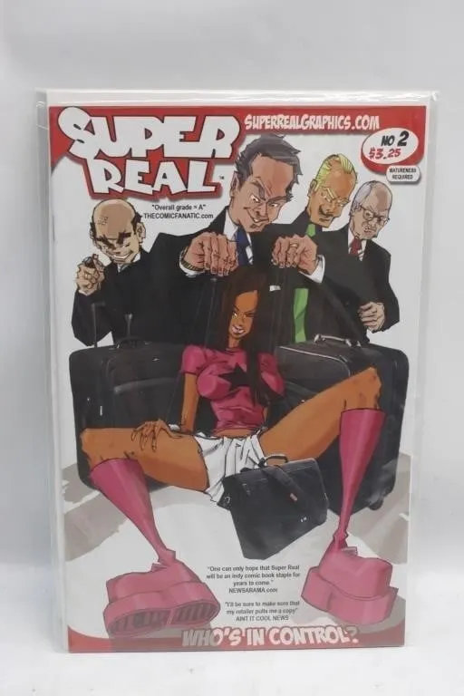 Super Real No. 2 Comic Book (Bagged)