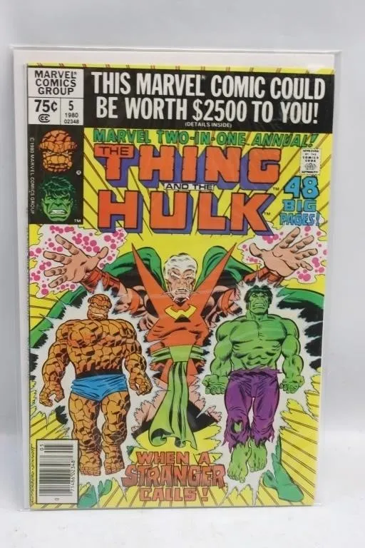 Marvel Two-in-One Annual #5 The Thing and Hulk