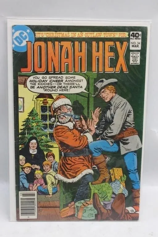 Jonah Hex #34 Comic Book DC Christmas Issue
