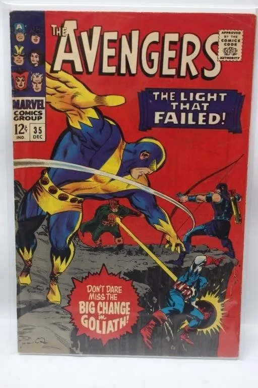 Avengers #35 'The Light That Failed' Marvel Comic