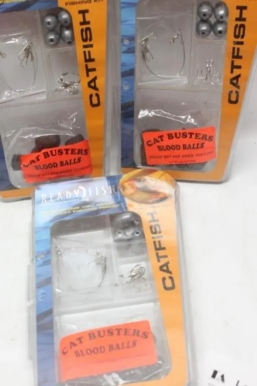Ready2Fish Catfish Fishing Kits w/ Cat Busters