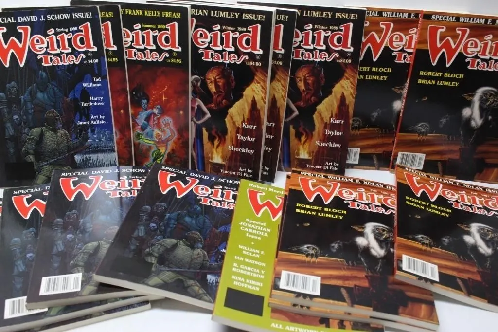 Weird Tales Magazine Lot, Vintage Issues