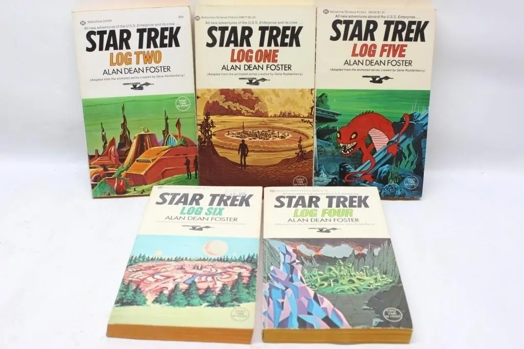 Star Trek Log One-Six Alan Dean Foster paperback