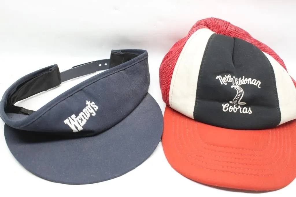 Wendy's Visor and North Kildonan Cobras Trucker