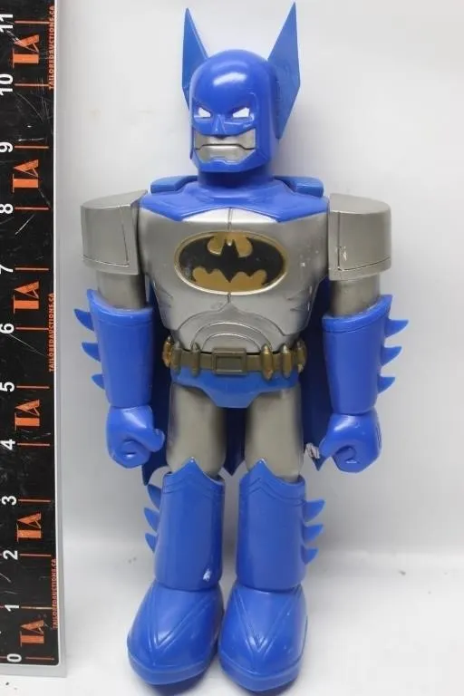 Blue Batman Robot-Style Action Figure