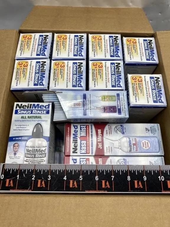 NeilMed Sinus Rinse, NasaMist & NasoGel Lot