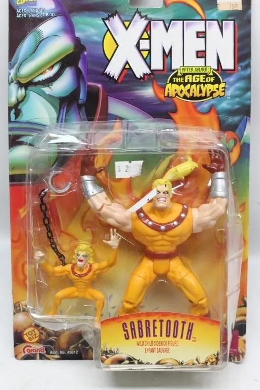 X-Men Age of Apocalypse Sabretooth with Wild Child