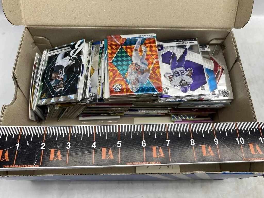 Box Lot of NFL Football Cards