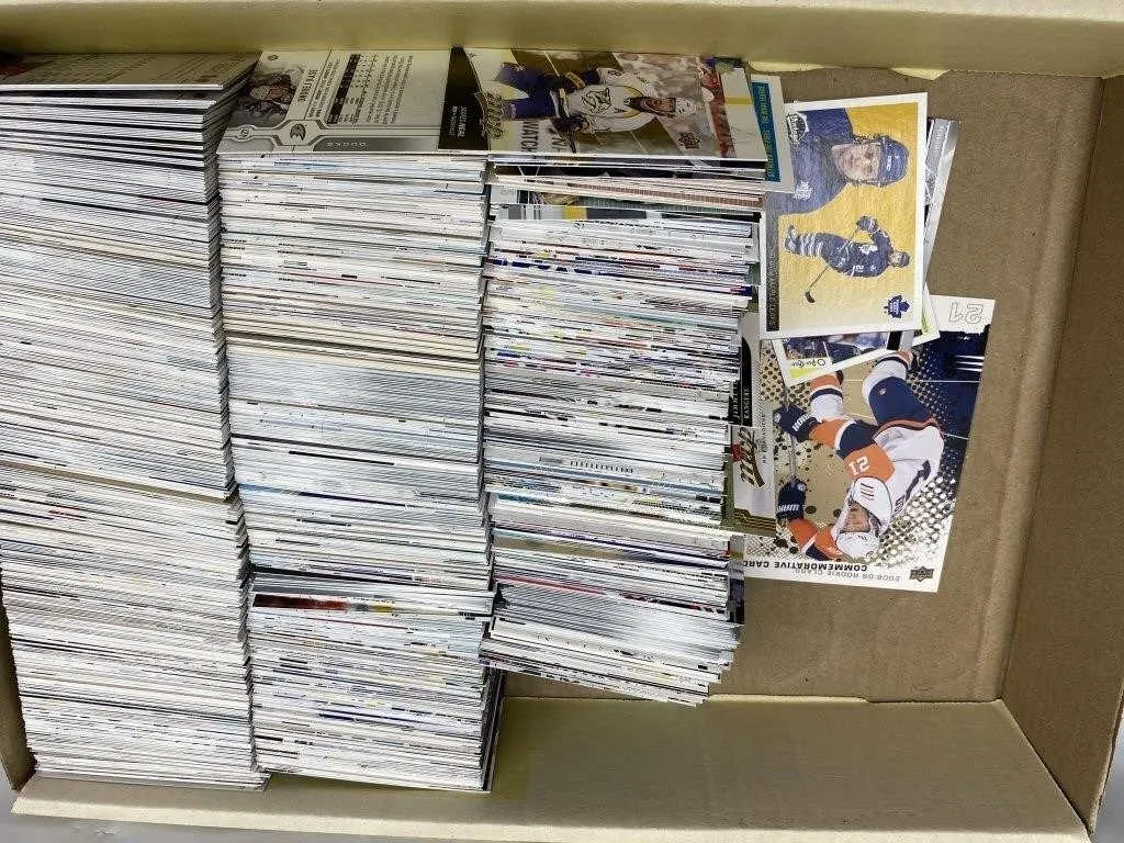 Large Lot of NHL Hockey Cards