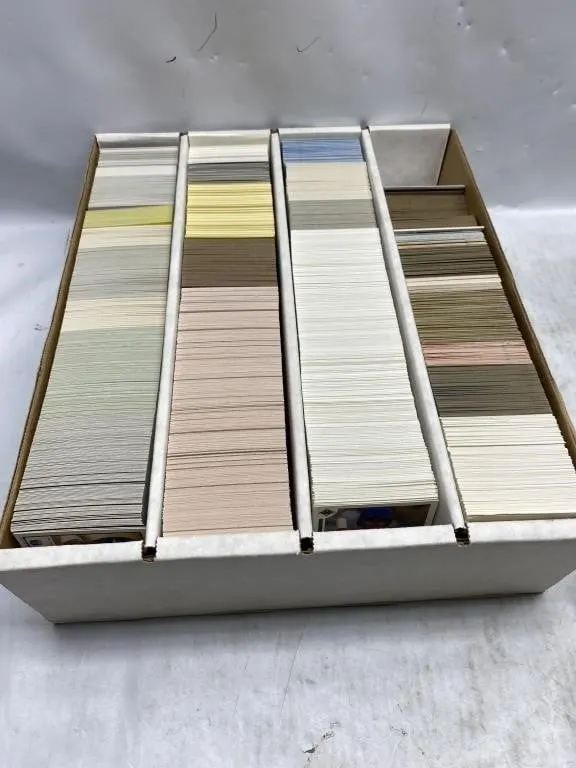 Baseball Card Collection Box Lot