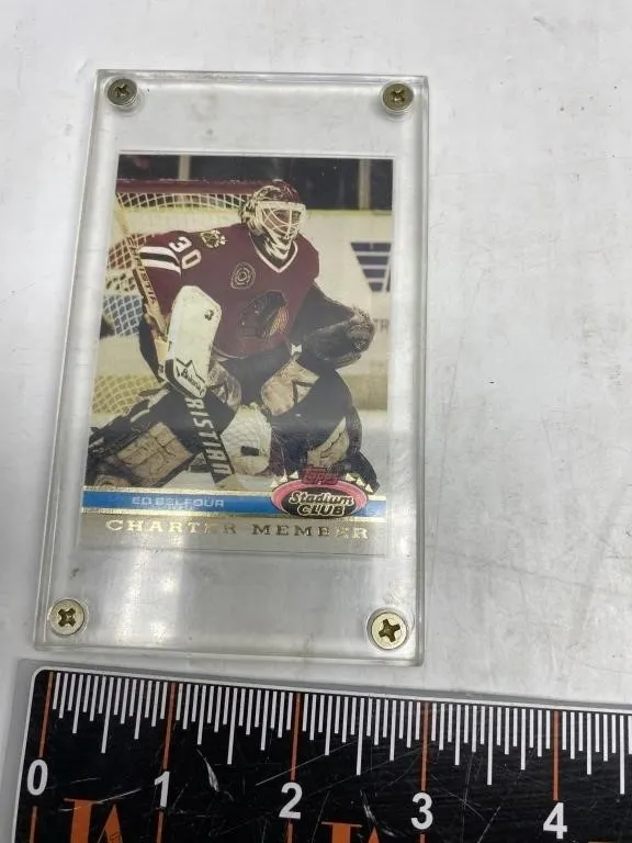 1991-92 Topps Stadium Club Ed Belfour Charter