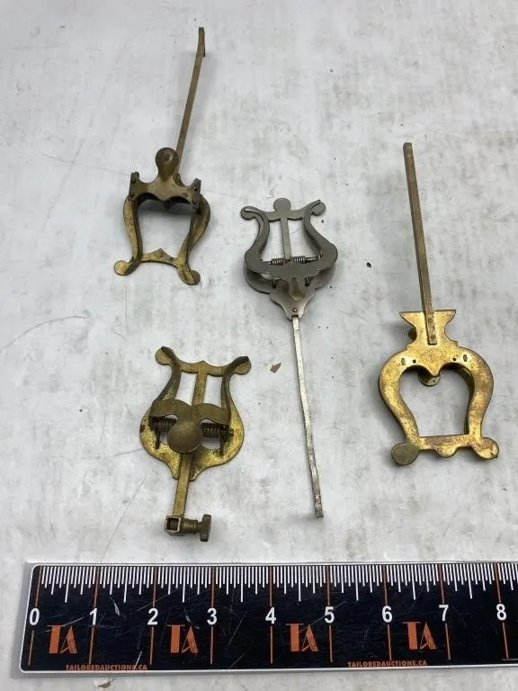 Vintage Marching Band Sheet Music Holders