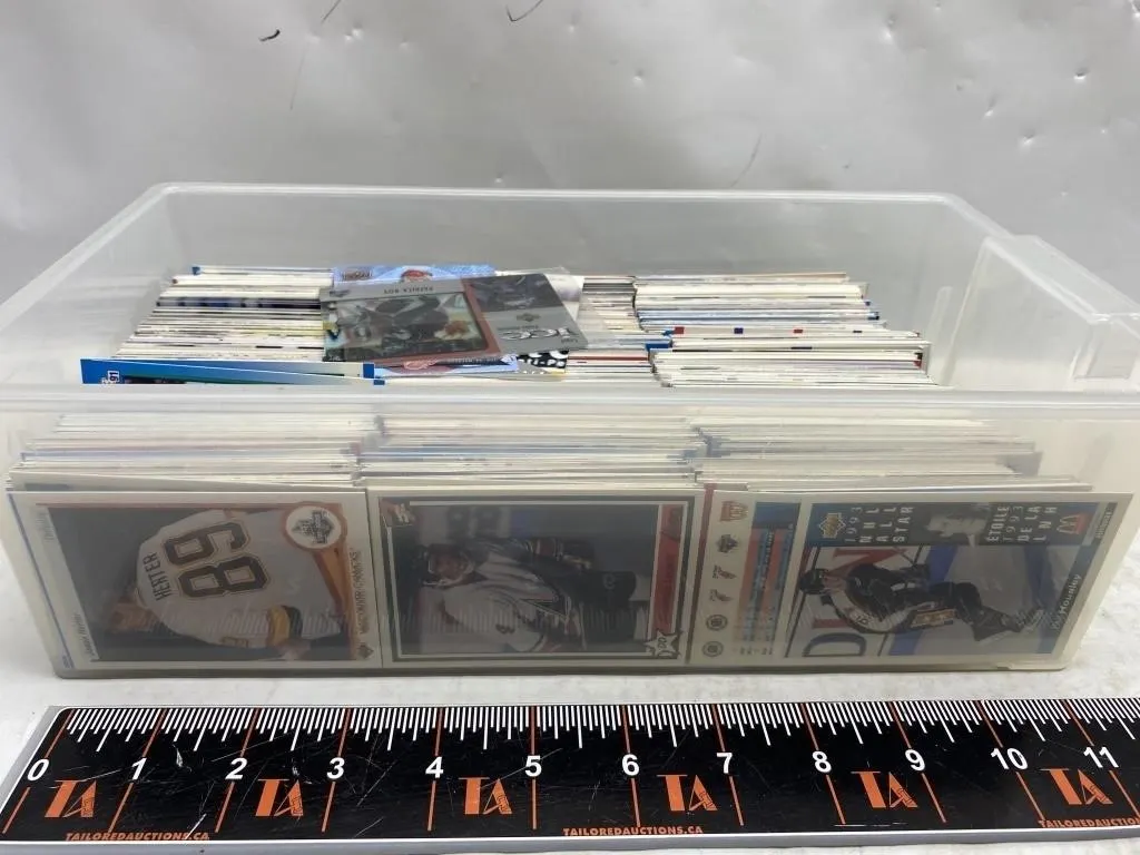 Large Lot of Hockey Trading Cards