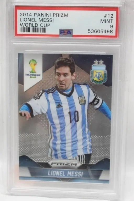 2014 Panini Prizm Lionel Messi World Cup #12 PSA 9