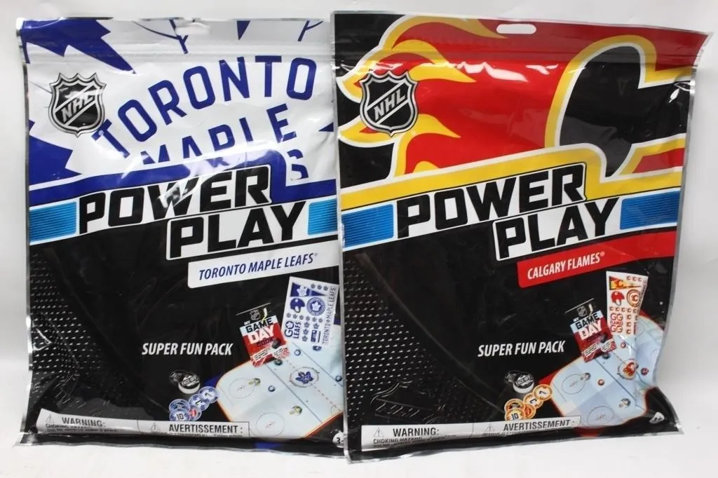 NHL Power Play Super Fun Pack - Leafs & Flames