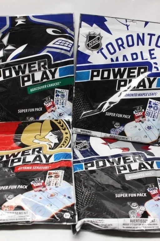 NHL Power Play Super Fun Pack Team Sets (4)