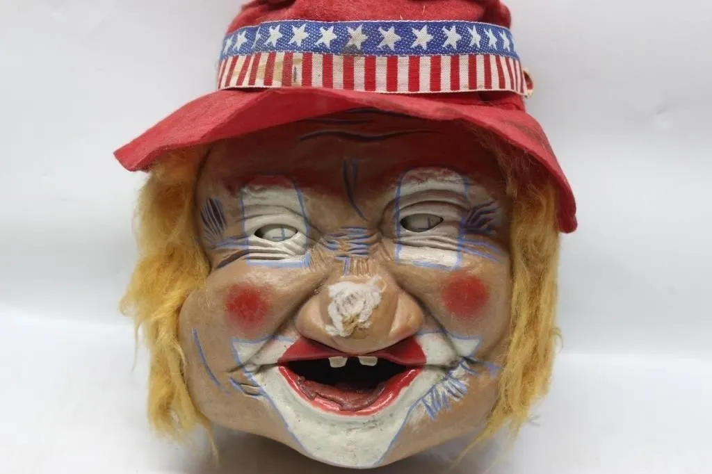 Original Peter Figuren Vintage Character Head,
