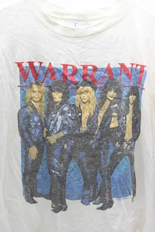 Warrant "Eats America Tour 1989" Band T-Shirt XL
