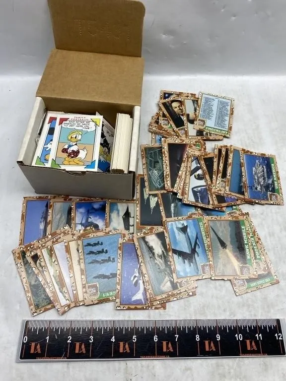 Trading Card Lot: Desert Storm & Disney Family