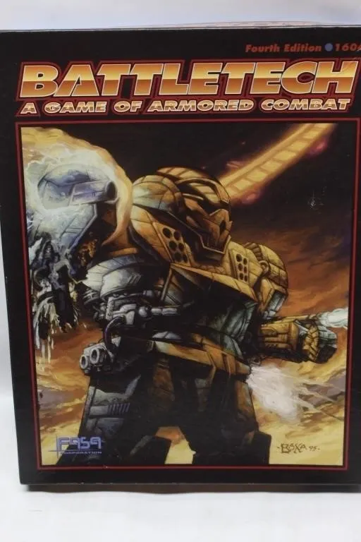 BattleTech Fourth Edition & MechWarrior 2nd Ed Lot