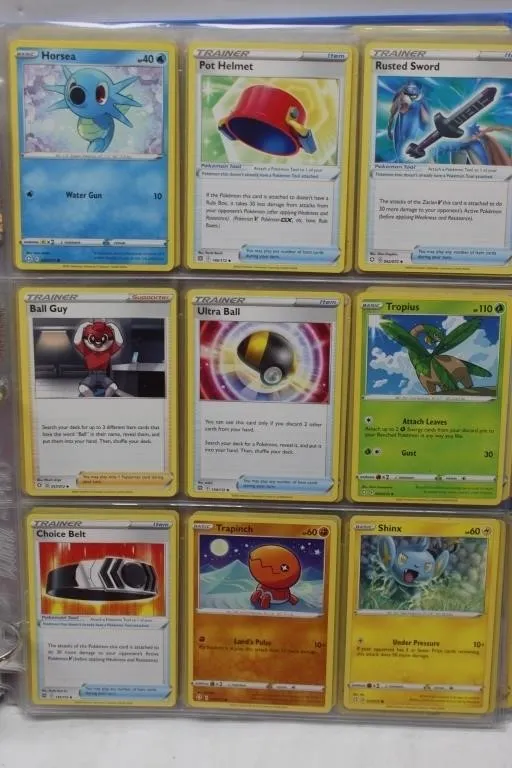 Pokémon Card Collection in Binder