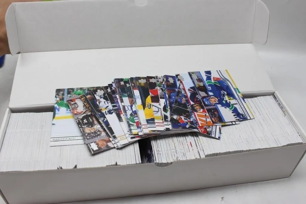 Upper Deck NHL Hockey Cards Lot - Box of Cards