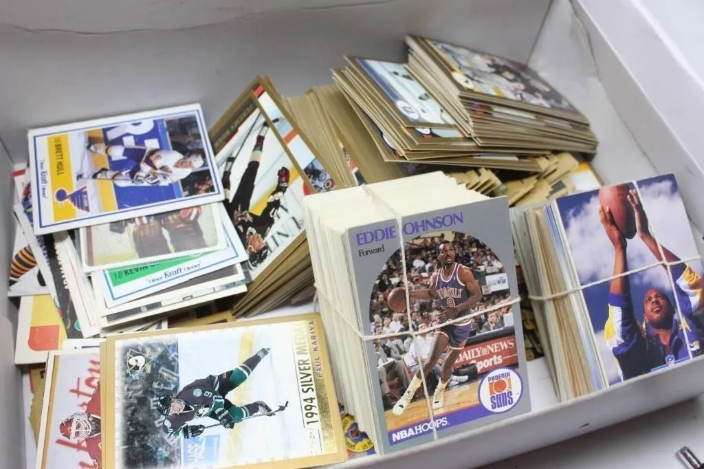 Lot of Assorted Sports Trading Cards