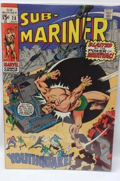 Sub-Mariner #28 Marvel Comics (1970)