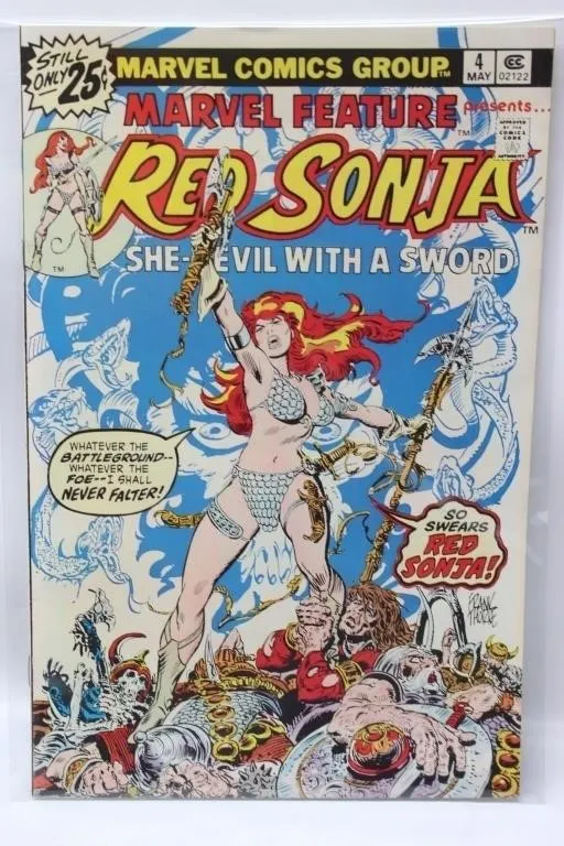 Marvel Feature #4 Red Sonja (1975)