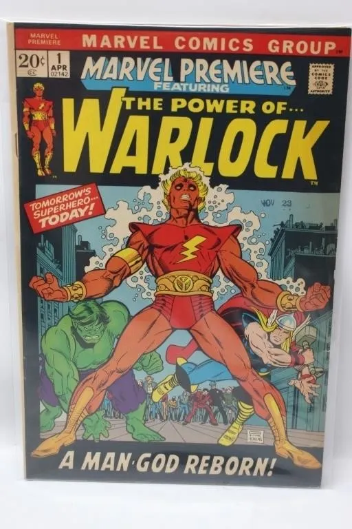 Marvel Premiere #1 (1972) Warlock - Man-God Reborn