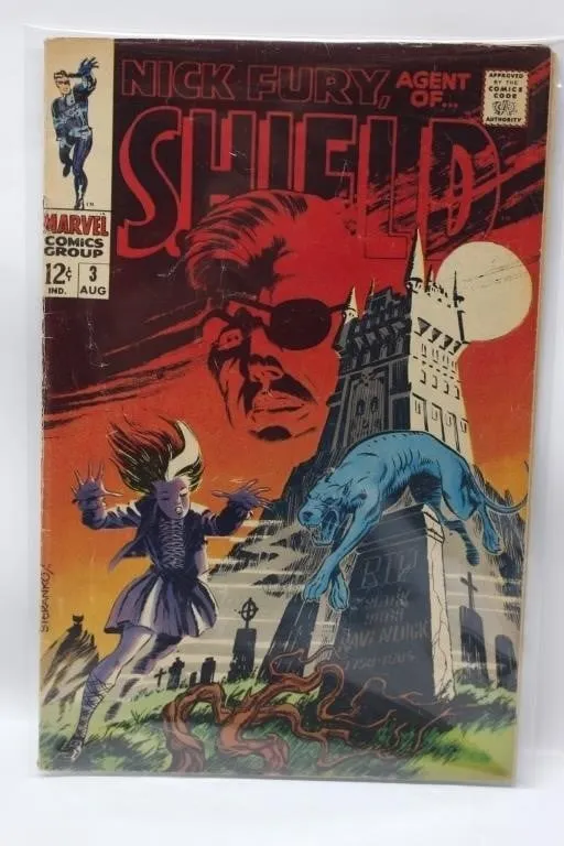 Nick Fury, Agent of SHIELD #3 (Marvel, 1968)