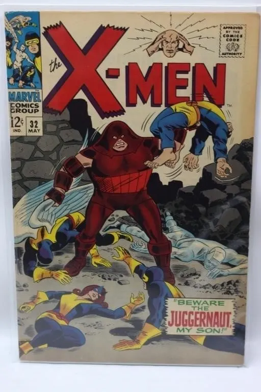 X-Men #32 (Marvel, 1967) Beware the Juggernaut