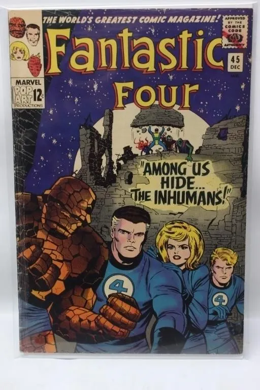 Fantastic Four #45 (Marvel, Dec) Among Us Hide