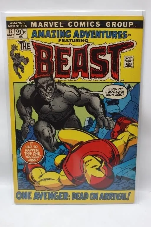 Amazing Adventures #12 (1971) Featuring The Beast