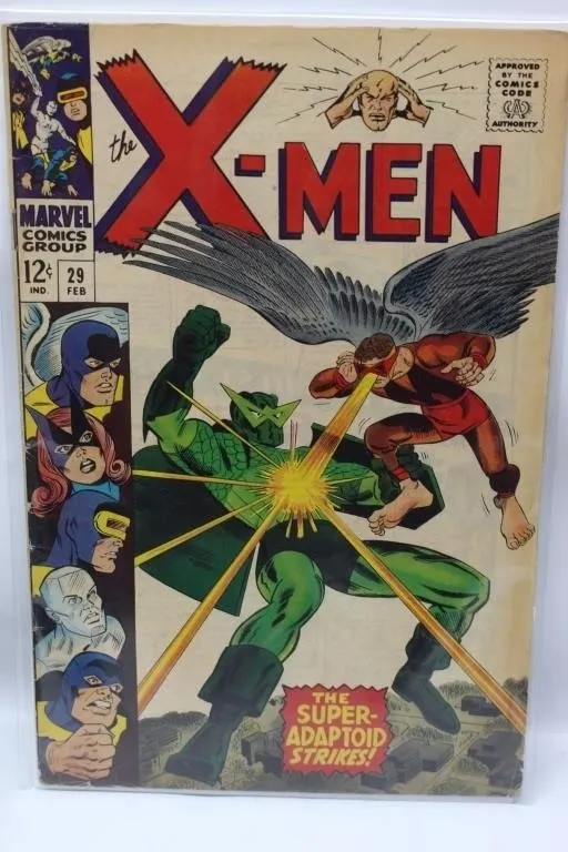 X-Men #29 (Marvel, 1967) - The Super-Adaptoid