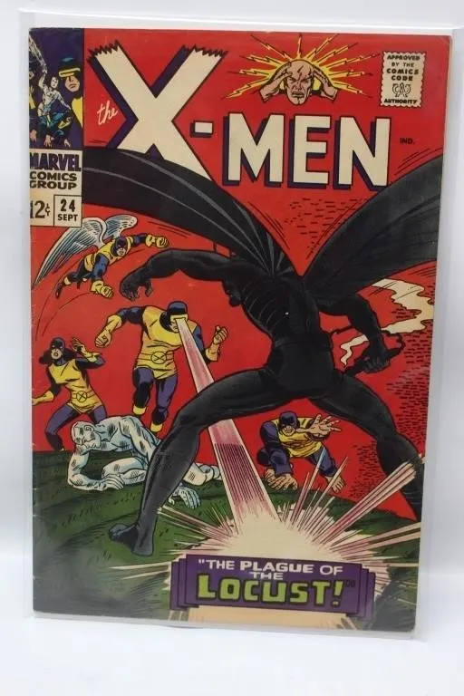X-Men #24 (Marvel, 1966) 'Plague of the Locust'