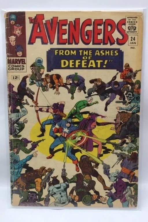 Avengers #24 (Marvel, 1966) 'From the Ashes of