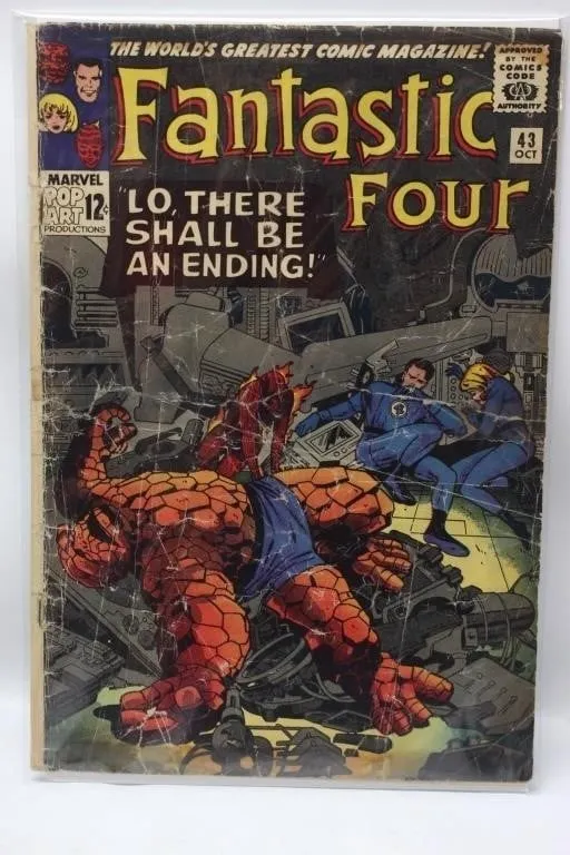 Fantastic Four #43 Marvel Comic (Oct)